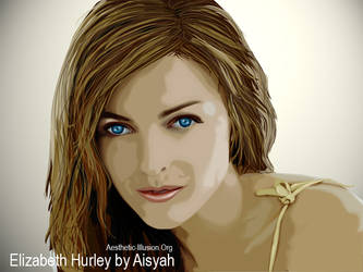 Elizabeth Hurley by Aisyah