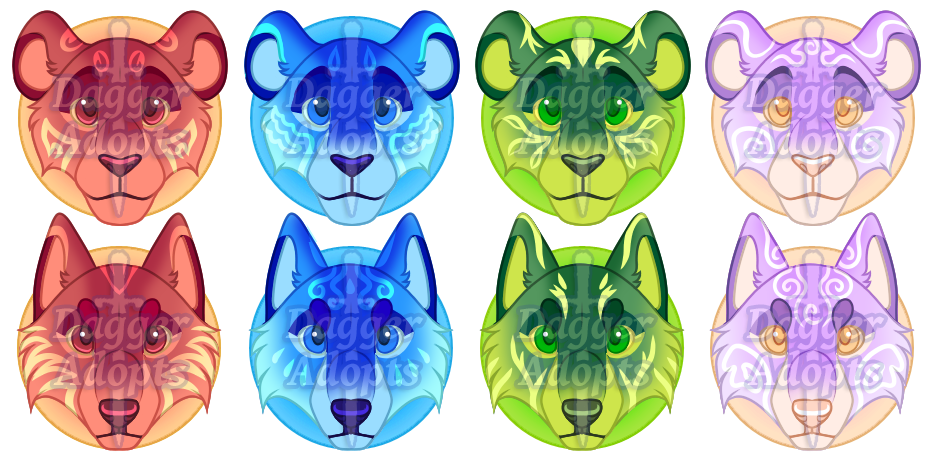Elemental Spirit Animals - SOLD by DaggerAdopts on DeviantArt Elemental Spirit Animals - SOLD by DaggerAdopts on DeviantArt