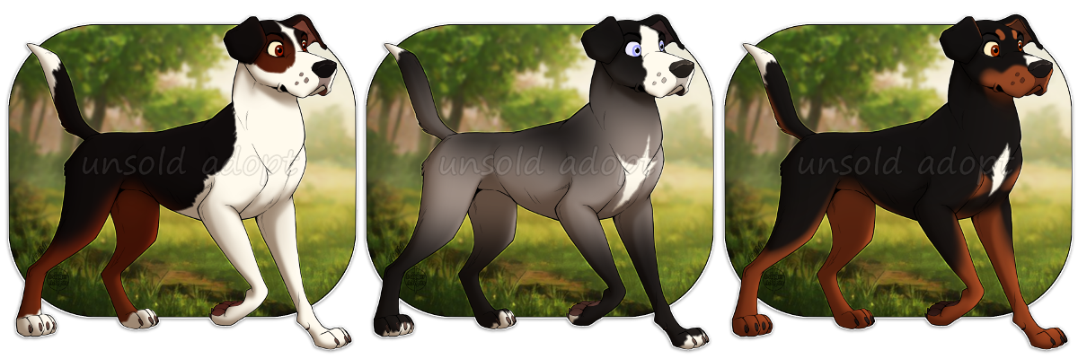 Hound Dog Adopts - SOLD by DaggerAdopts on DeviantArt