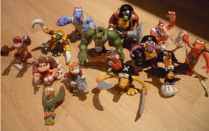 All Donkey Kong Figurines