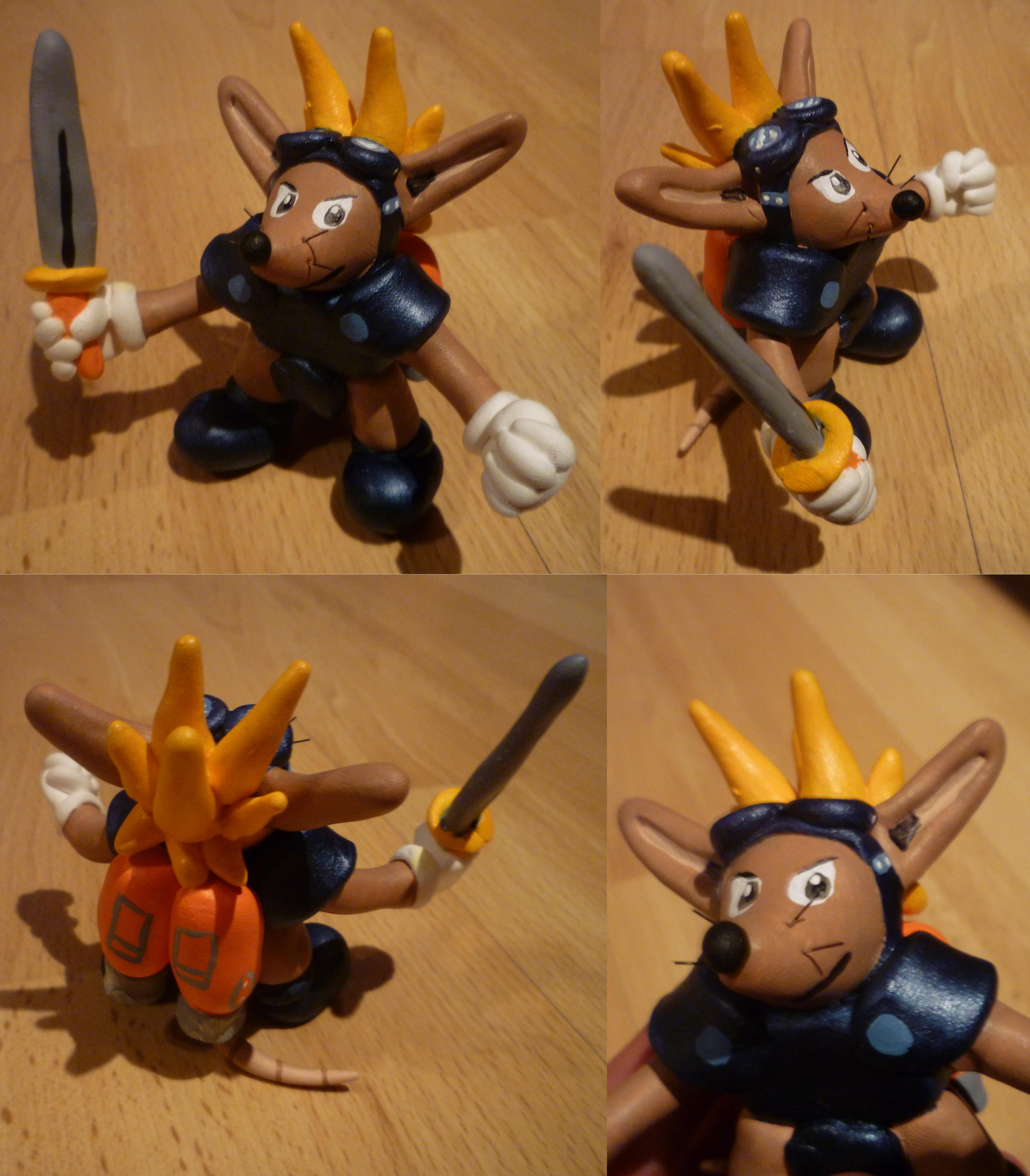 Sparkster Figurine