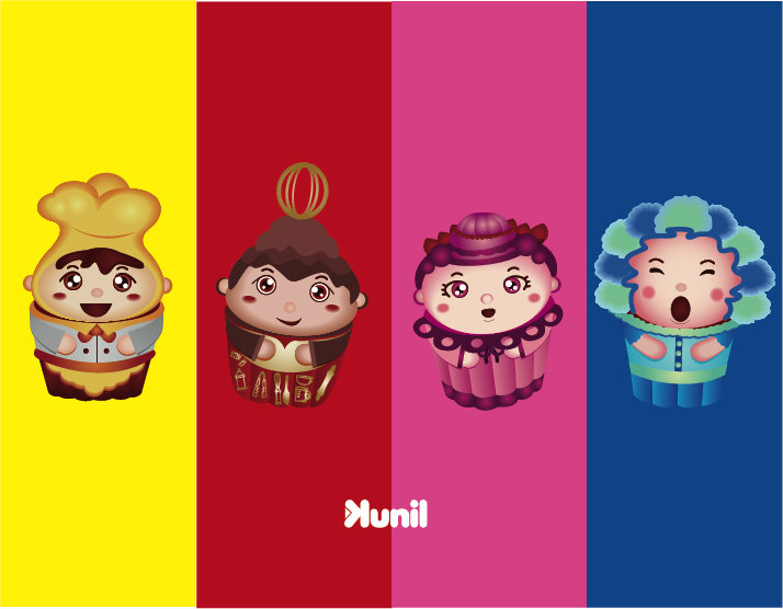 for cupcake characters