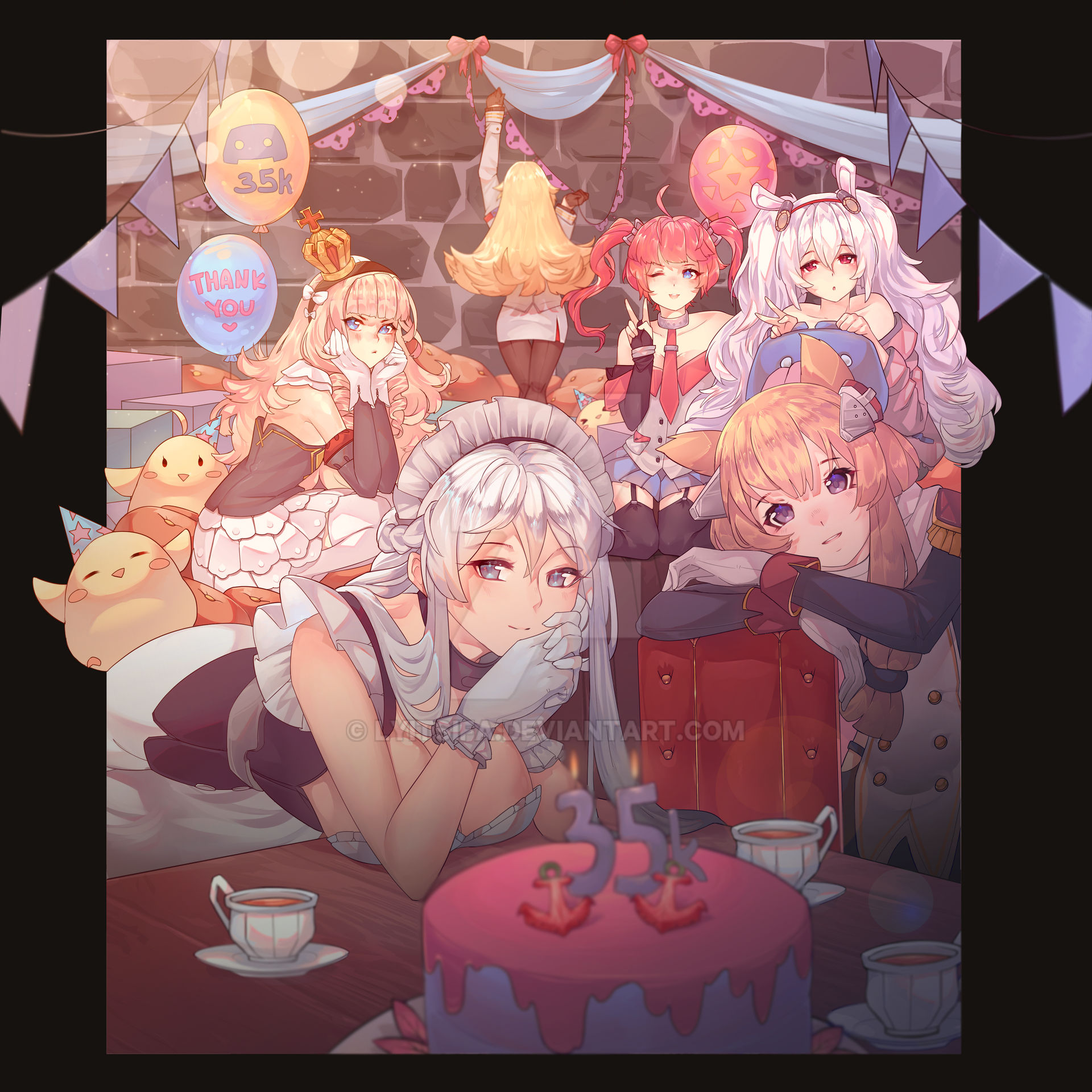35k Azur Lane Twitter Anniversary by Lyitsifa on DeviantArt
