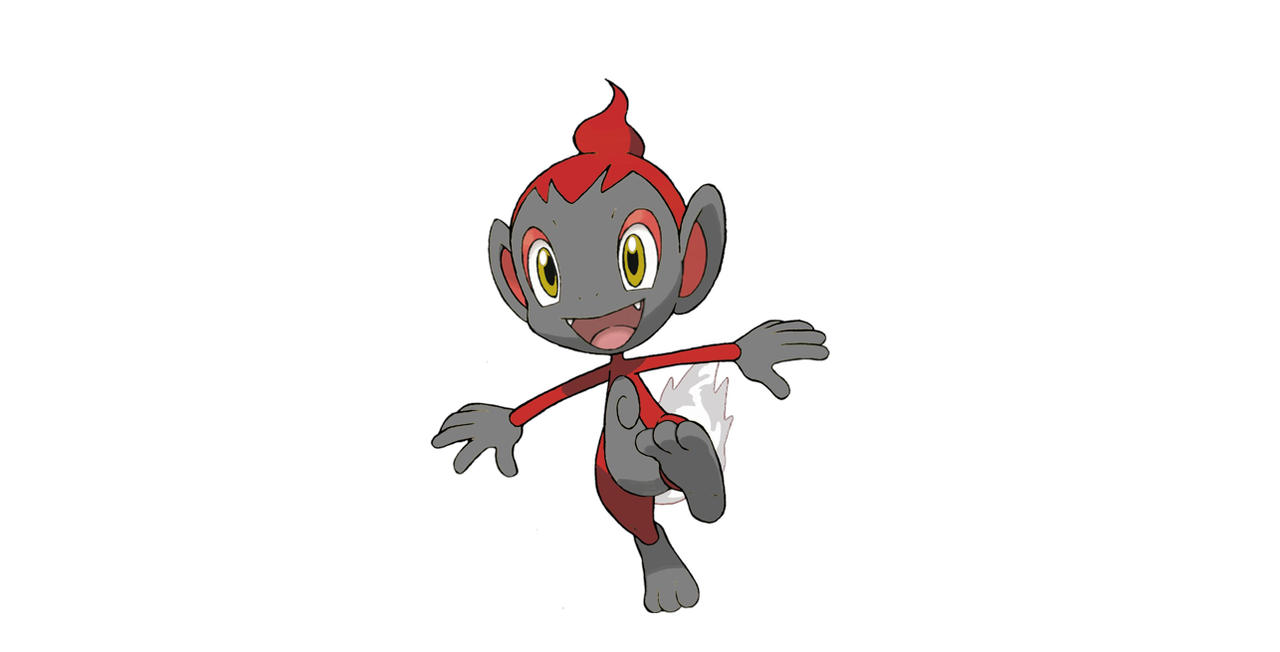 Chimchar Shiny by TheRedDragonNerd on DeviantArt