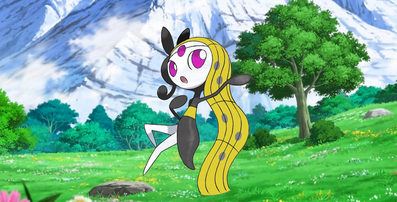 Meloetta Shiny by TheRedDragonNerd on DeviantArt
