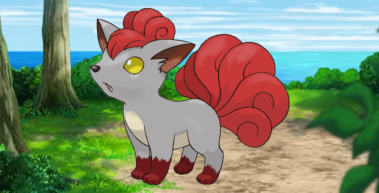 037: Vulpix by TheRedDragonNerd on DeviantArt