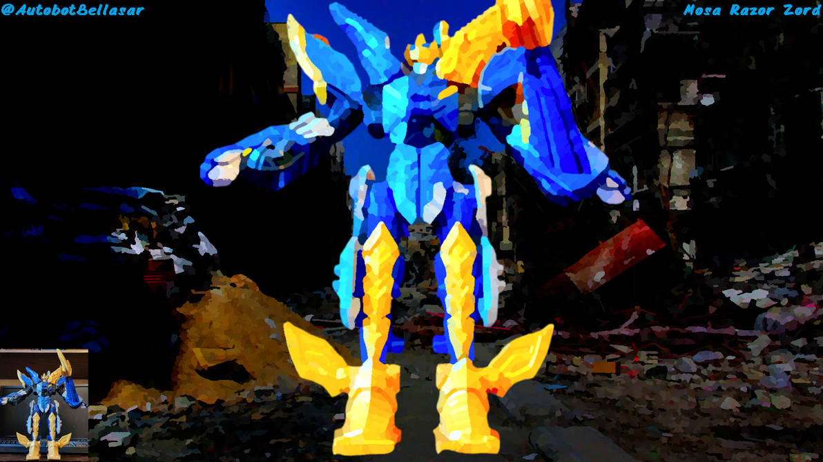 Mosa Razor Zord by AutobotBellasar on DeviantArt