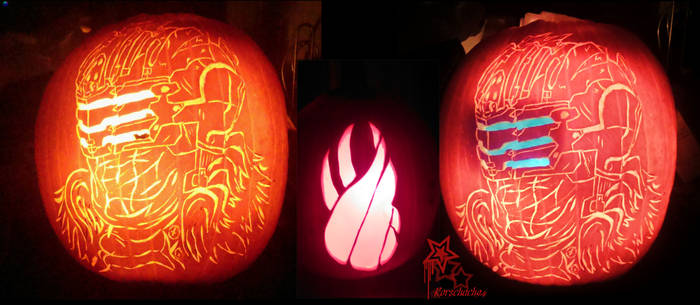 Dead Space Pumpkin Set