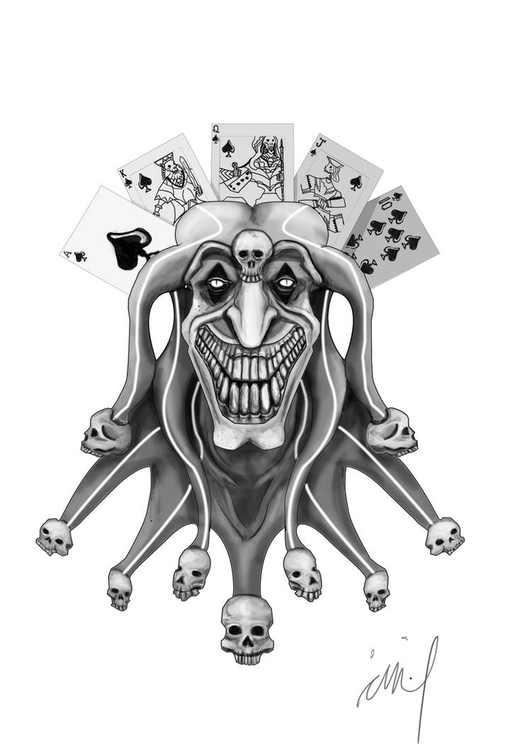 Joker Tattoo Design By Langkjaer On Deviantart Joker Tattoo Design By Langkjaer On Deviantart