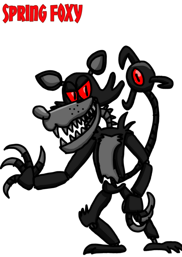 Wizard Spring Foxy Spring Foxy Redesign by Cadesfm on DeviantArt