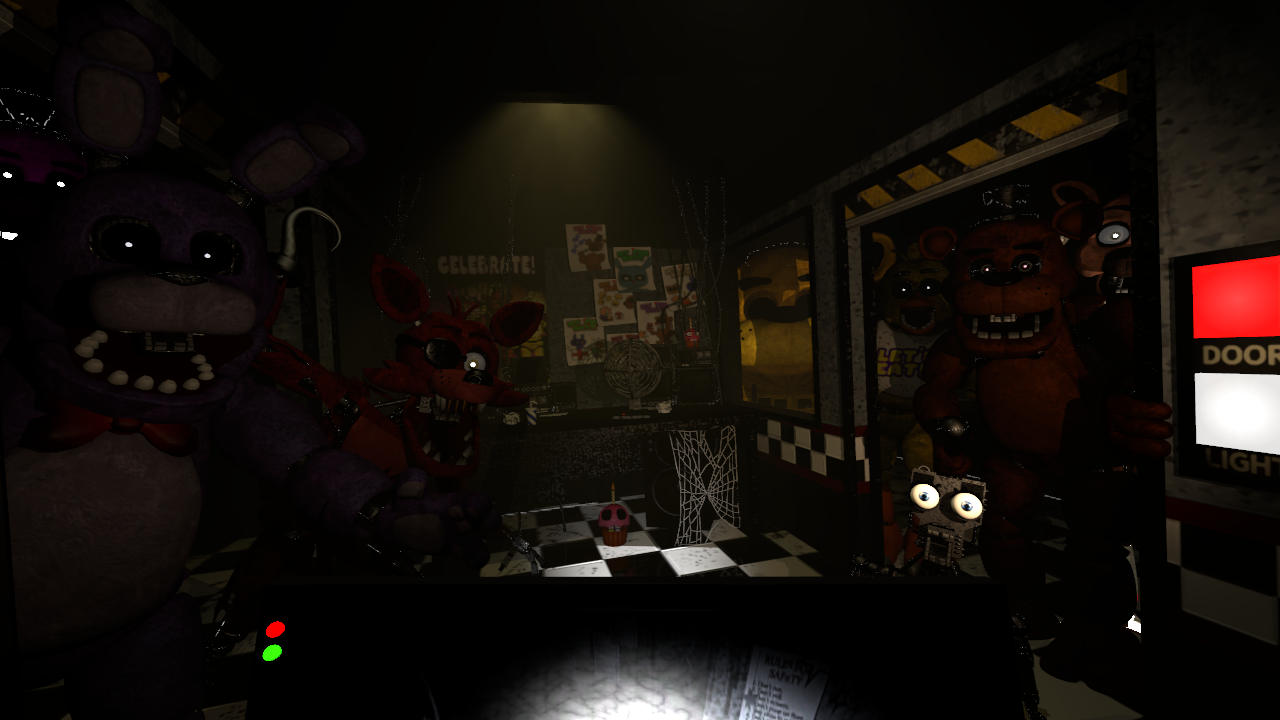 C4D)Fnaf 1 HW Office by ChArSsSs on DeviantArt