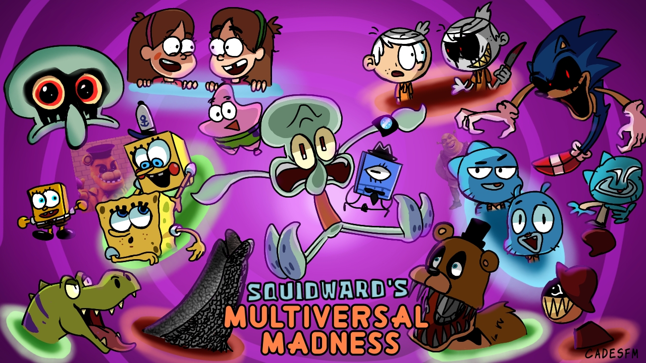 WUC - Squidward's Multiversal Madness by Cadesfm on DeviantArt