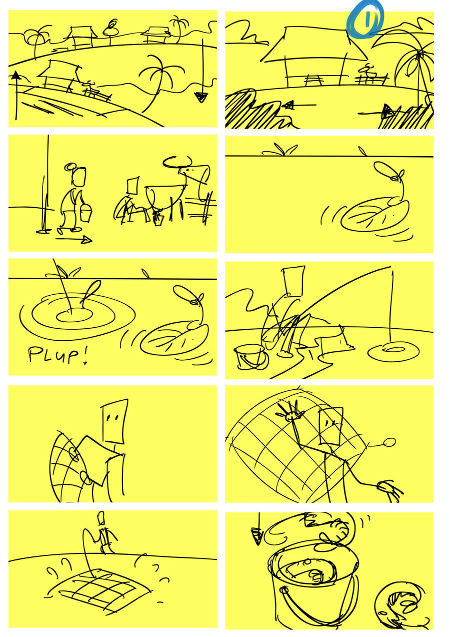 sample of a simple storyboard