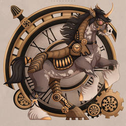 Steampunk Horse by Terrafoxe