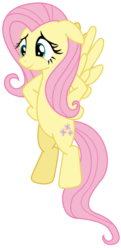 Oh, You! - Fluttershy Vector