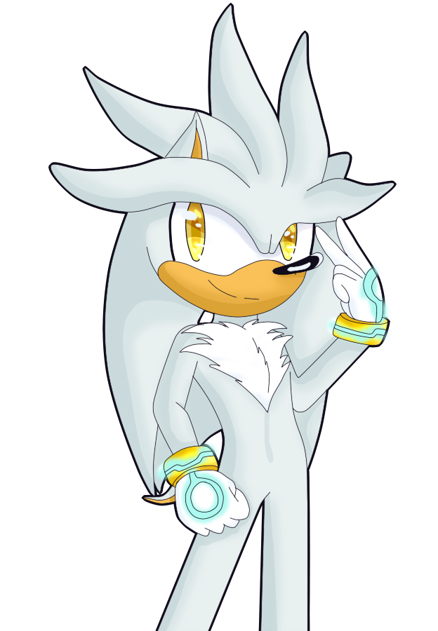 {Sonic Fanart} Silver the hedgehog by Maddysu on DeviantArt