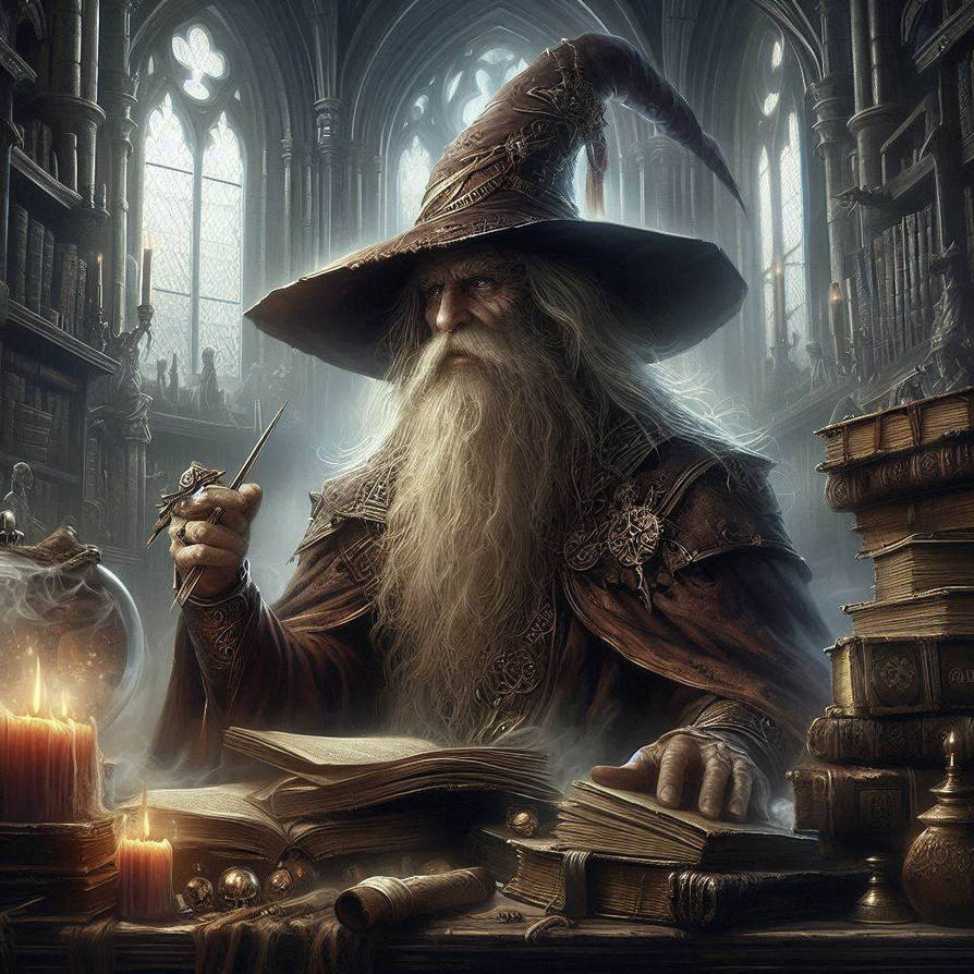 Old Computer Game With Wizard Old Wizard (1.2) by Coristo4 on DeviantArt