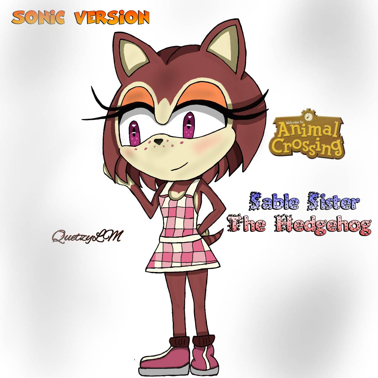 Sable The Hedgehog / Animal Crossing by QuetzyLM on DeviantArt Sable The Hedgehog / Animal Crossing by QuetzyLM on DeviantArt