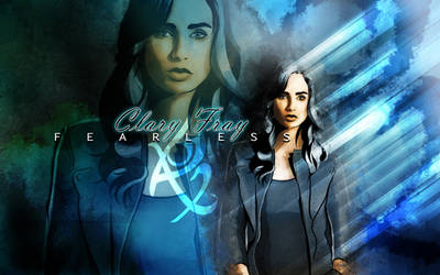 The Mortal Instruments Clary/Fearless Wallpaper