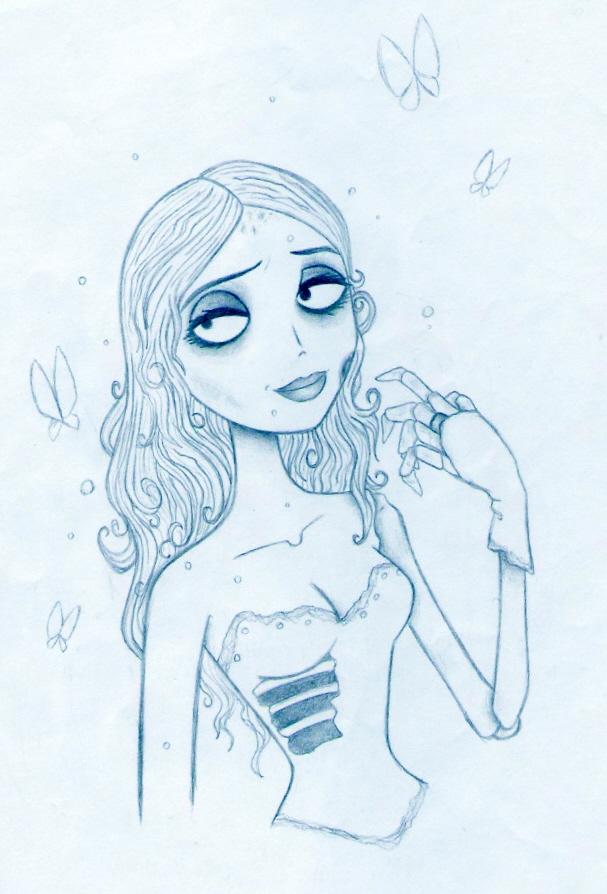 Corpse Bride Sketch