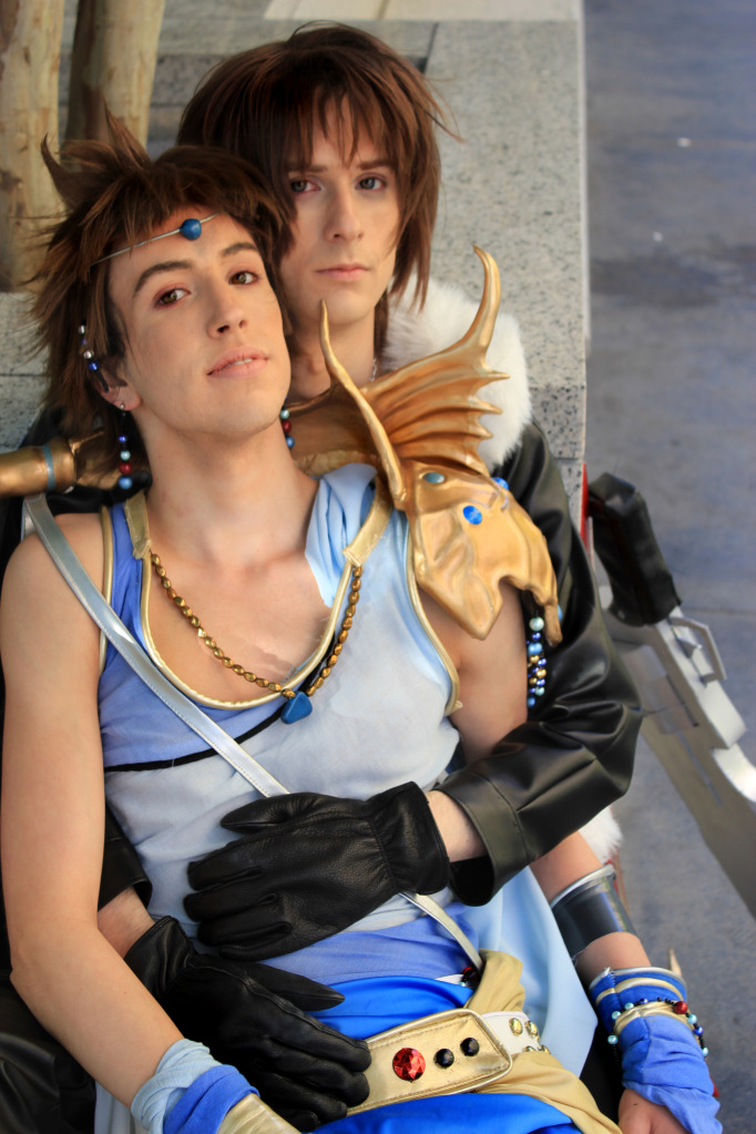 Ridin' a Dream Squall X Bartz cosplay