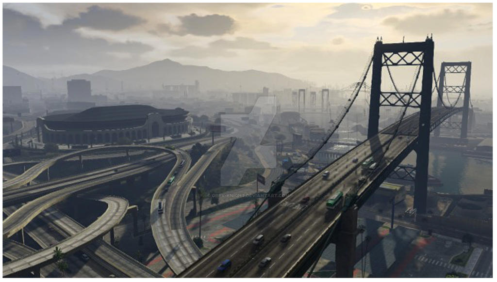 Morning Over Downtown Los Santos By Grey Knight On DeviantArt.