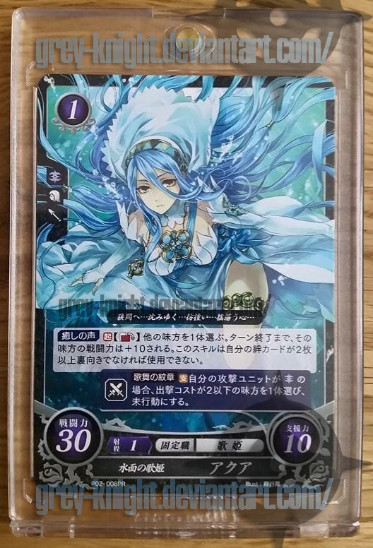 Aqua/Azura (Japanese) tournament only FE:IF TCG