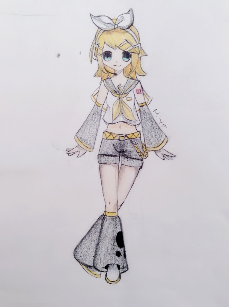 KAGAMINE RIN fan Art By Myaruu On DeviantArt kagamine-rin-fan-art-by-myaruu-on-deviantart
