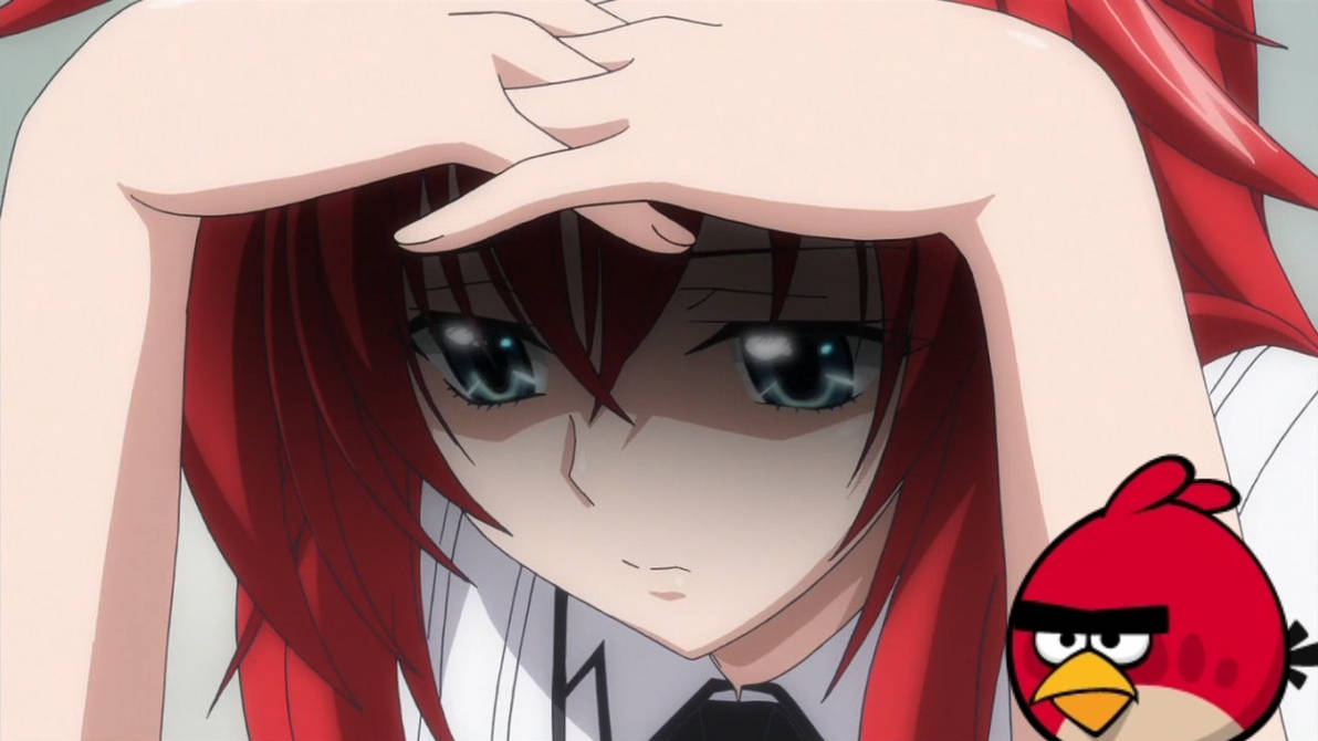 Angry Rias Rias Gremory and Red (4) by Theangrybirddxdteen on DeviantArt