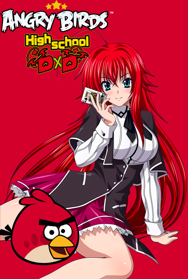 Angry Rias Rias Gremory and Red Poster by Theangrybirddxdteen on DeviantArt