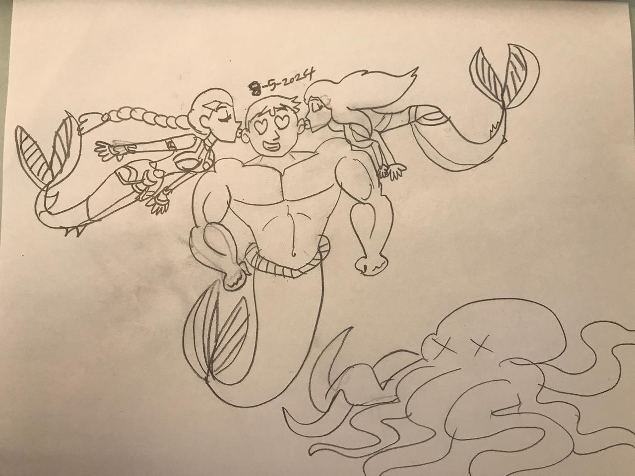 Merboy Octopus Super-merboy to the Rescue! Part 3 by babypiper on DeviantArt
