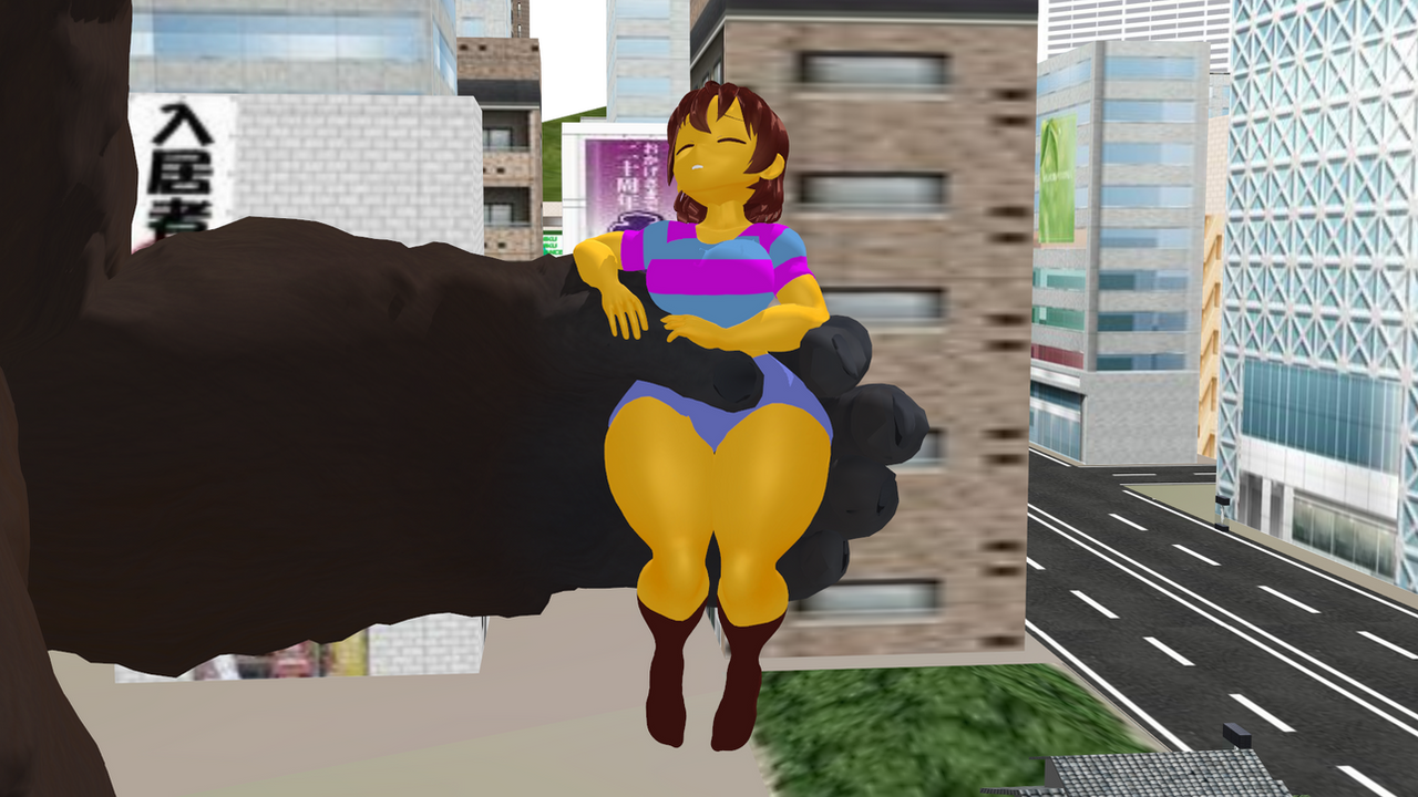 Frisk Capture Frisk Capturada Por Un Gigante (1) by SparkKong4Ever on DeviantArt
