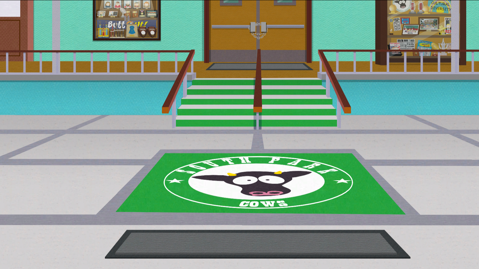 South Park School Lobby (SoT BG) by RoamingBerry on DeviantArt