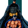 Batman y Blue Demon - color