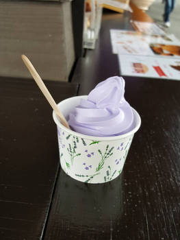 lavender ice cream