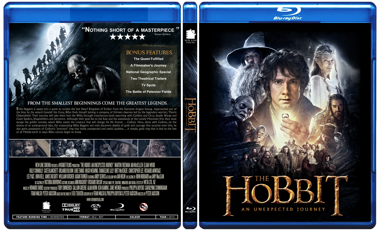 The Hobbit Blu Ray By Staxit On Deviantart The Hobbit Blu Ray By Staxit On Deviantart