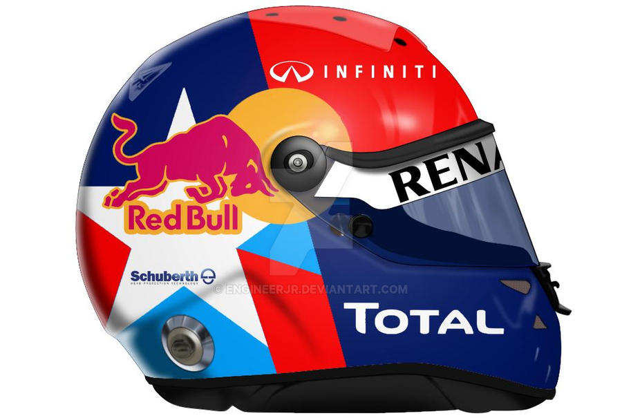 Vettel Helmet US GP