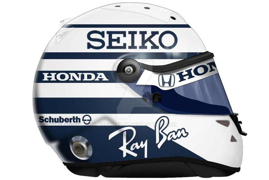 Riccardo Patrese Helmet