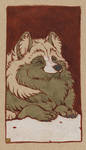 raccoondog by luve