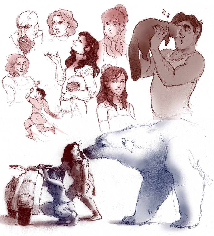 legend of korra doodles