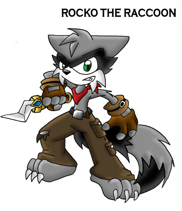 COD - Rocko The Raccoon by KrazyGal on DeviantArt