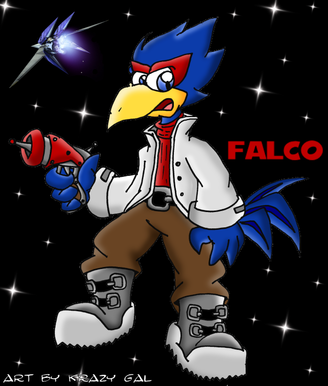 Star Fox- Falco Lombardi by KrazyGal on DeviantArt