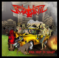 Scaredactyle Album Cover - Knee Deep in Danger