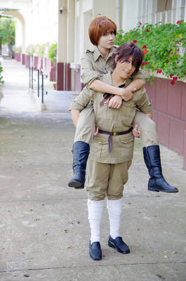 Axis Powe Hetalia - Spain and S. Italy