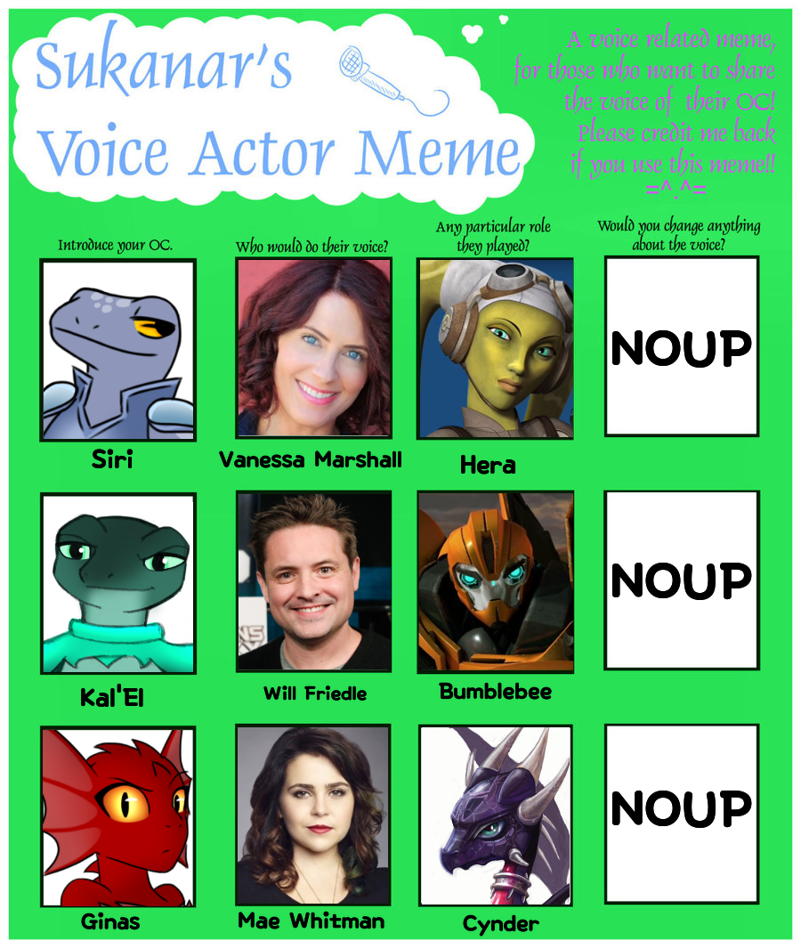 (TMNT) Voice Actor Meme