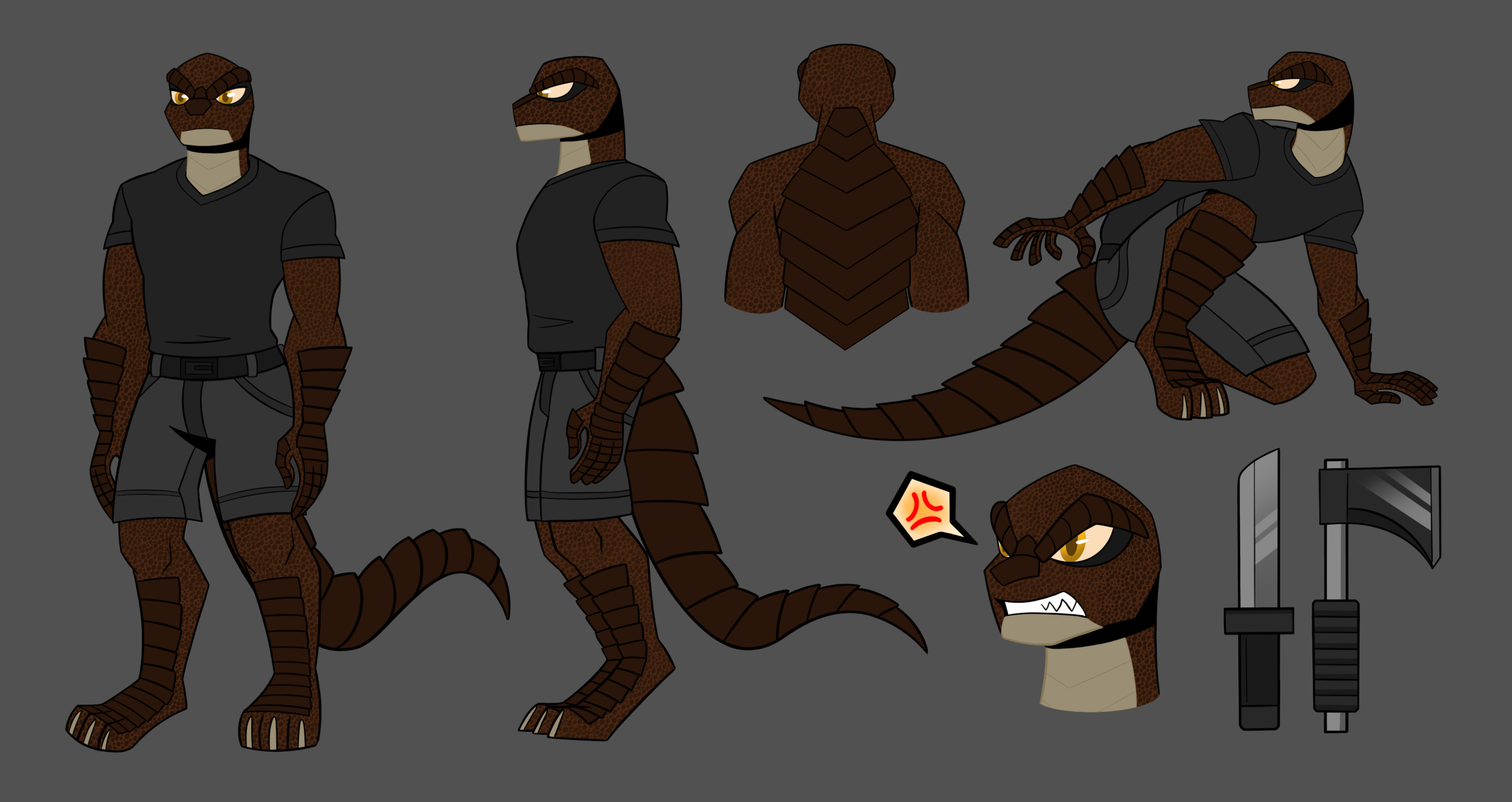 Commission - ROTTMNT Draco by Tamersworld on DeviantArt