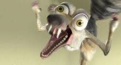 Scrat Shouting Scrat screaming by JamesGunderman on DeviantArt