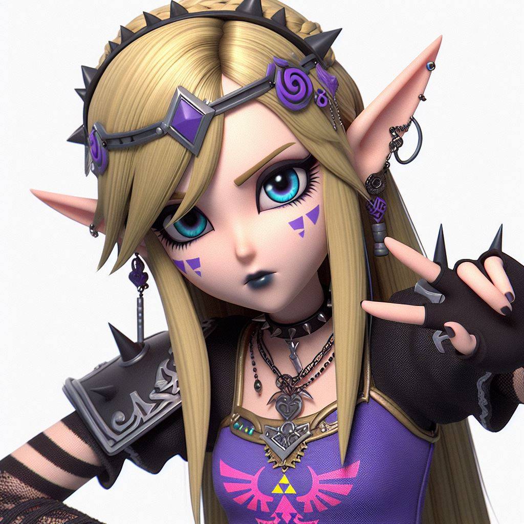 Zelda X Rocker Punk Rock Zelda by L2Nx2 on DeviantArt
