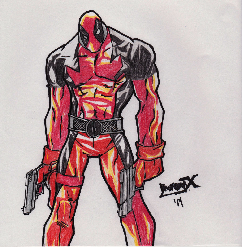 Deadpool Ramo Deadpool(Humberto Ramos study) by BrofessorX on DeviantArt