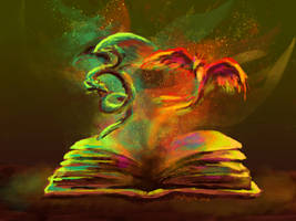 Magic book - Spitpaint